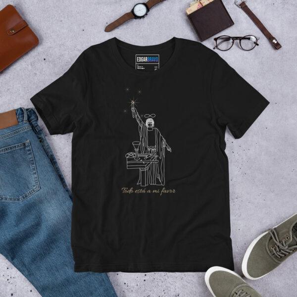 Camiseta de manga corta unisex - Colección Arcanos del Tarot (I El Mago) - Image 5