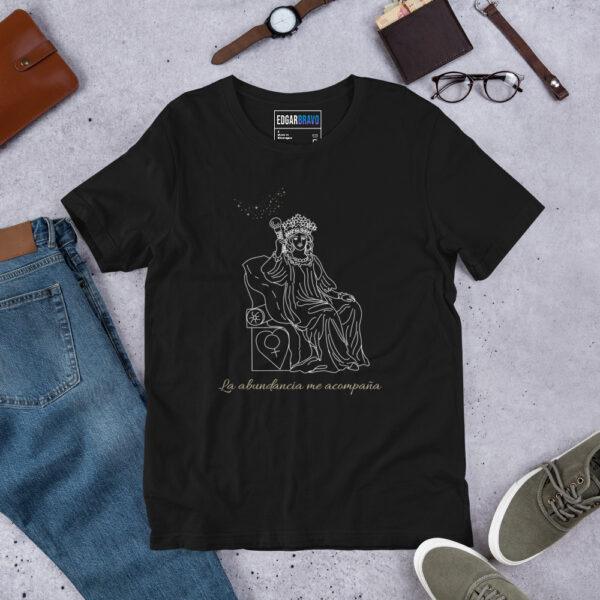 Camiseta de manga corta unisex - Colección Arcanos del Tarot (III La Emperatriz) - Image 4