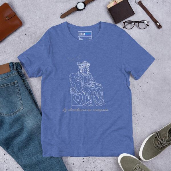 Camiseta de manga corta unisex - Colección Arcanos del Tarot (III La Emperatriz) - Image 8