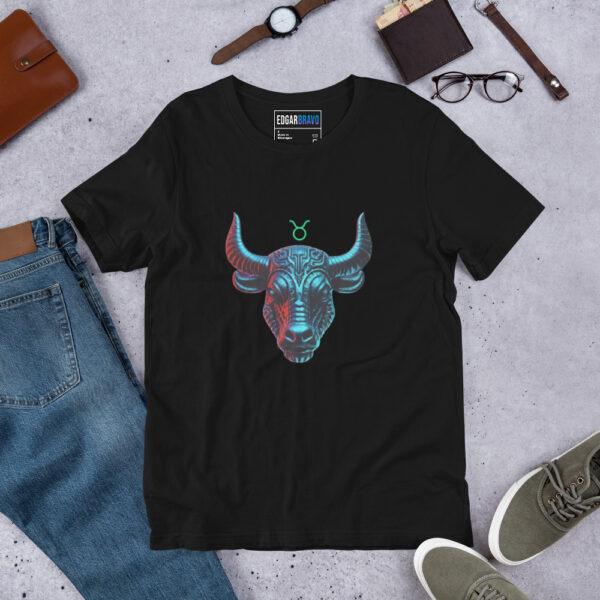 Camiseta de manga corta unisex - Colección del Zodiaco (Tauro) - Image 5